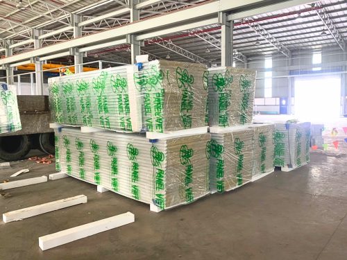 Panel rockwool đạt chứng chỉ EI cung cấp cho cty Ryder VN