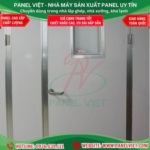 cửa panel bản lề 1 cánh