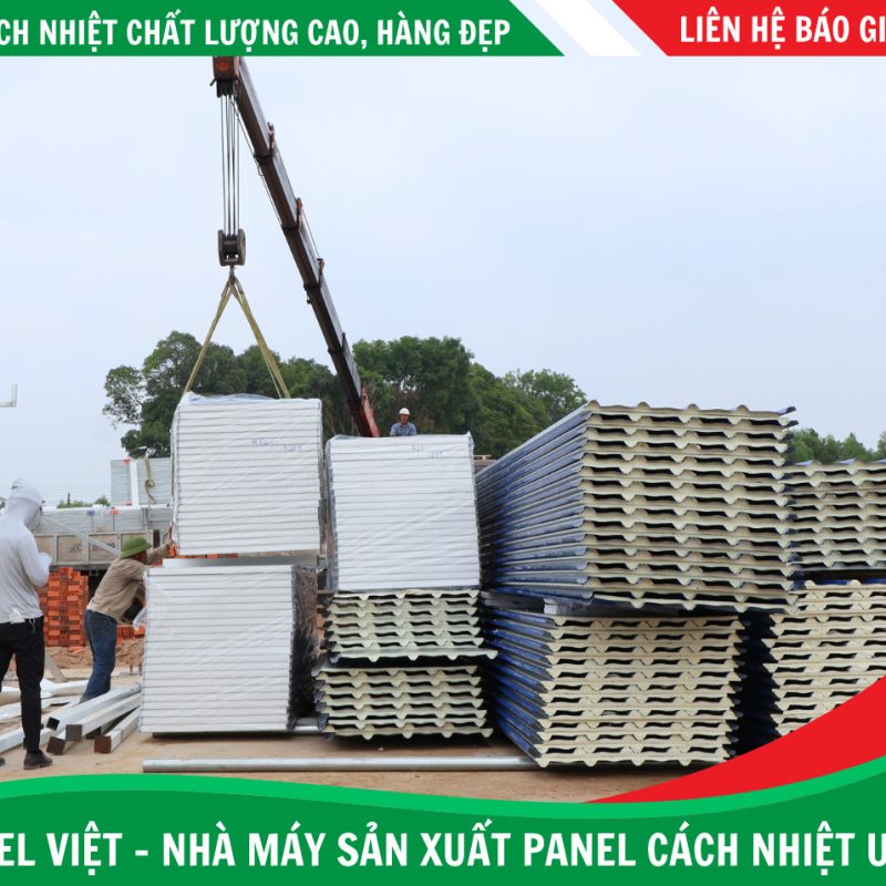 Nhà máy mái panel rockwool