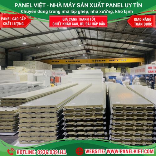 panel rockwool mái