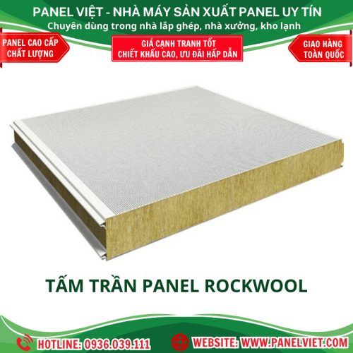 rockwool làm trần