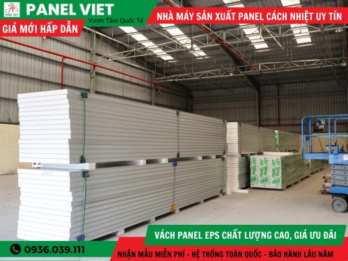 tấm panel eps làm mái