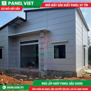 Nhà Lắp Ghép Panel Hậu Giang