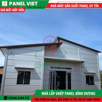 mẫu nhà tiền chế Hậu Giang