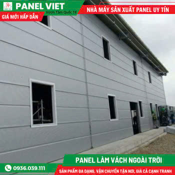 panel lam vach ngoai troi