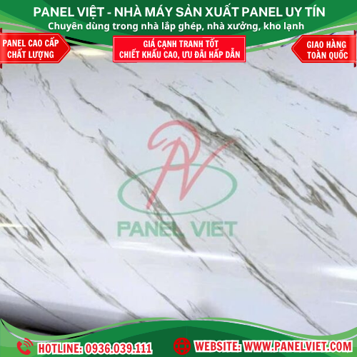 panel cách nhiệt vân đá