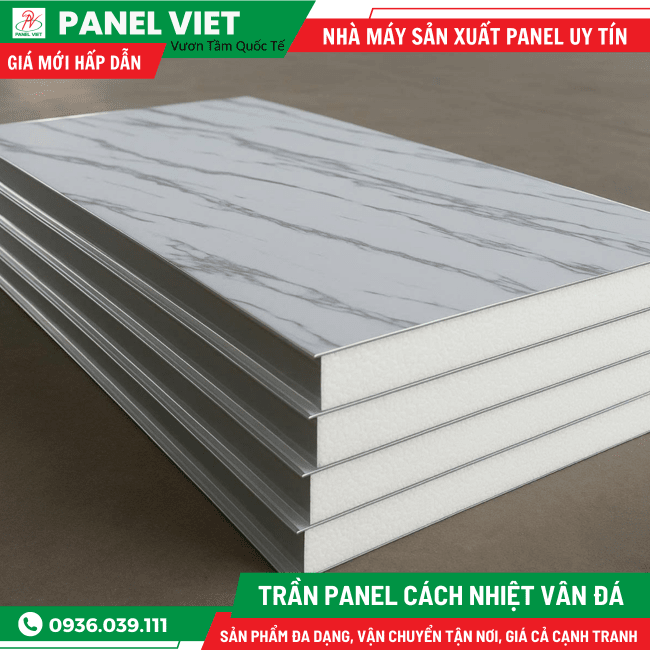 Trần Panel Vân Đá
