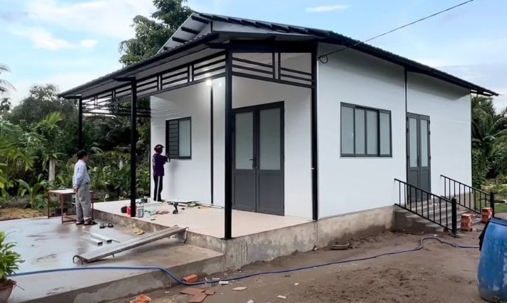 nhà lắp ghép tấm panel