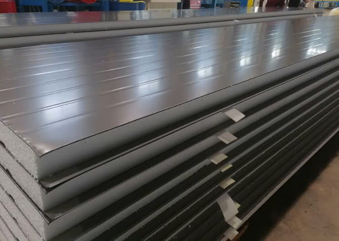 vách panel inox cách nhiệt