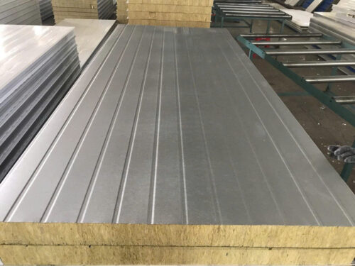 Panel inox lõi rockwool