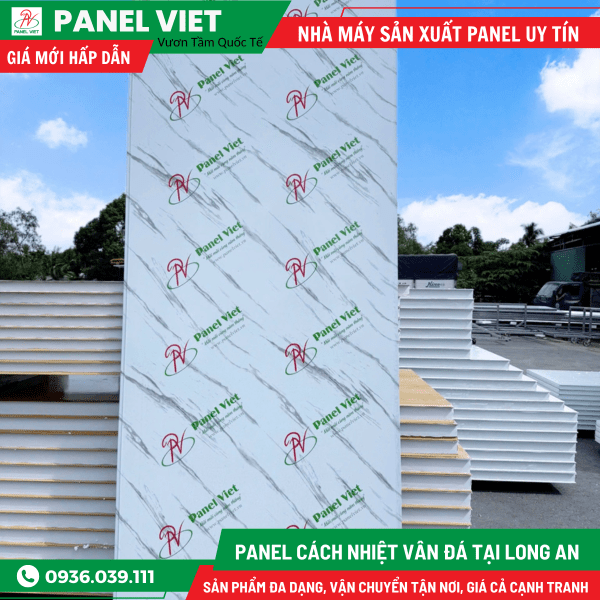 Panel Cách Nhiệt Vân Đá Tại Long An