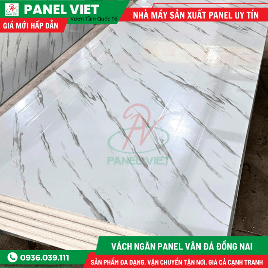 vách panel vân đá Đồng Nai