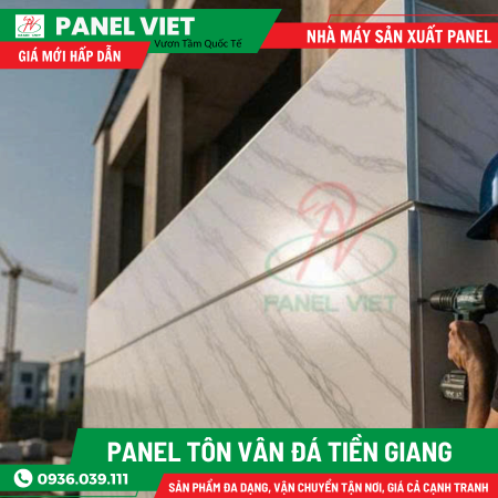 Panel Tôn Vân Đá Ở Tiền Giang