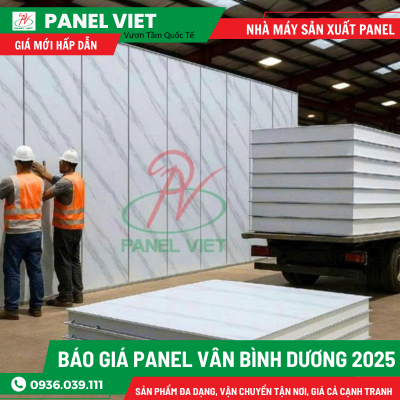 Báo Giá Panel Vân Đá Bình Dương Mới Nhất 2025
