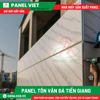Panel Tôn Vân Đá Ở Tiền Giang