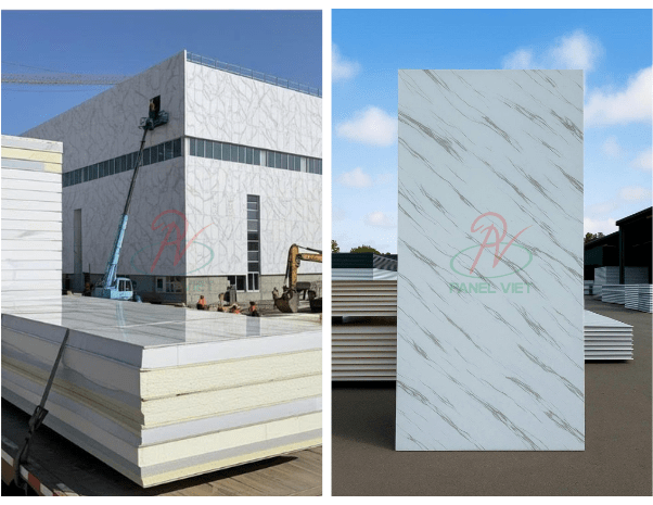 Vách Ngăn Panel Vân Đá Đồng Nai
