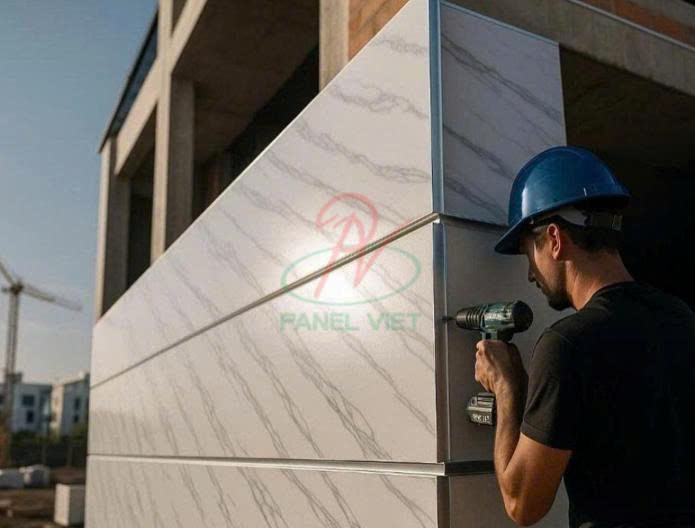 Panel Tôn Vân Đá Ở Tiền Giang