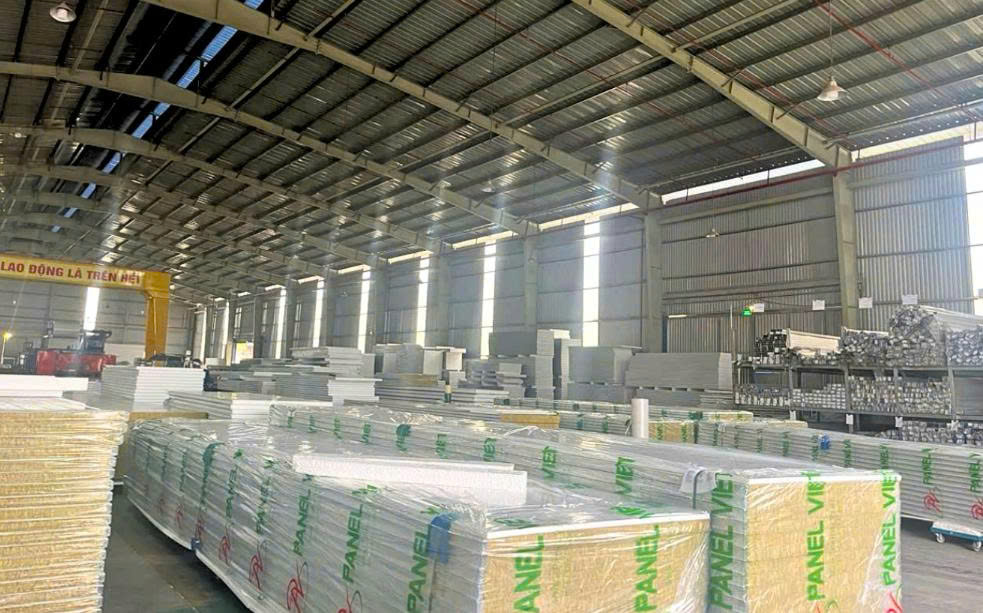 panel rockwool chống cháy