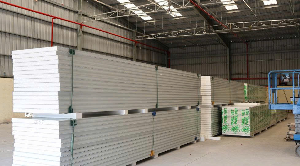Tấm Panel Kho Lạnh Bình Dương