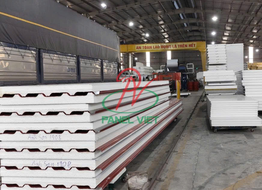 mái panel EPS Bình Dương