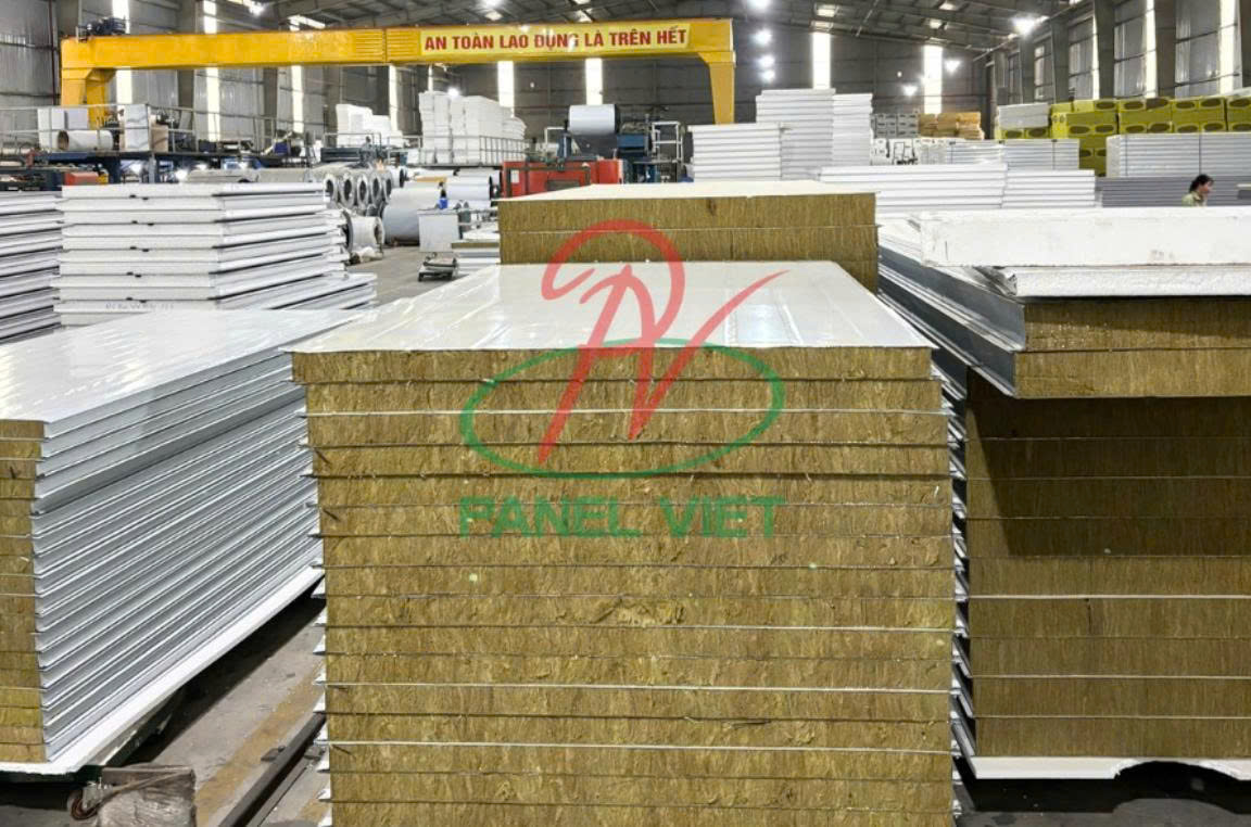 panel rockwool 75mm giá tốt