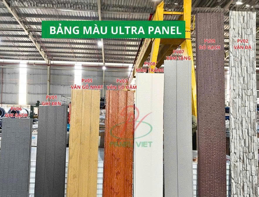 bảng màu Ultra Panel mới nhất