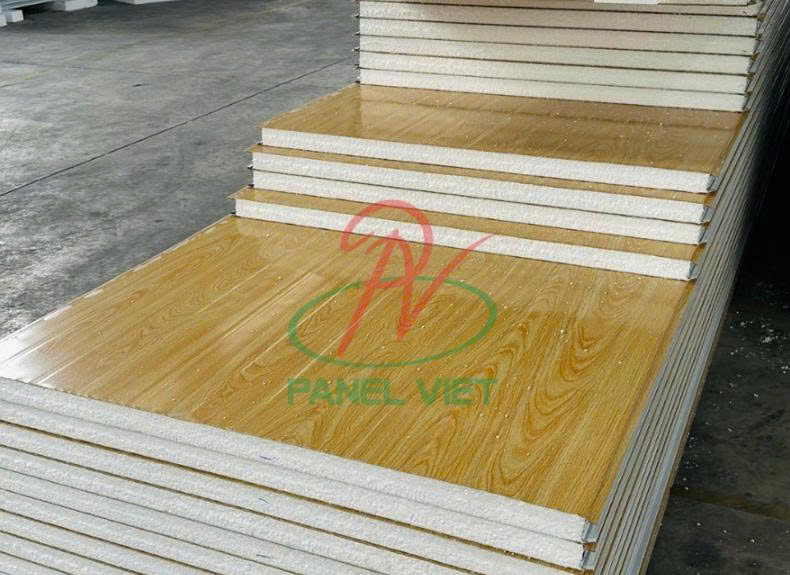 giá cửa panel vân gỗ Long An