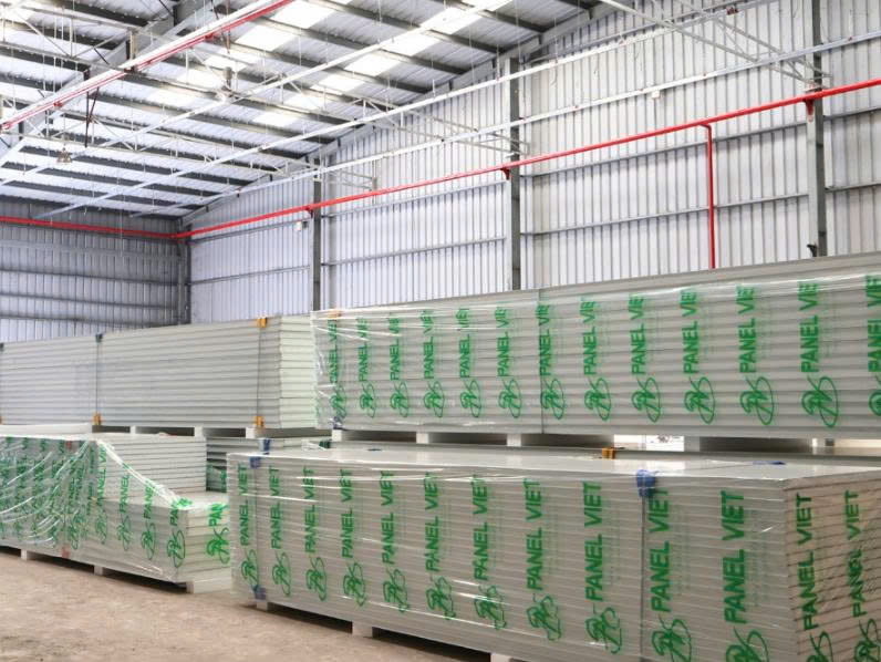 thi công panel nhà xưởng Ninh Thuận