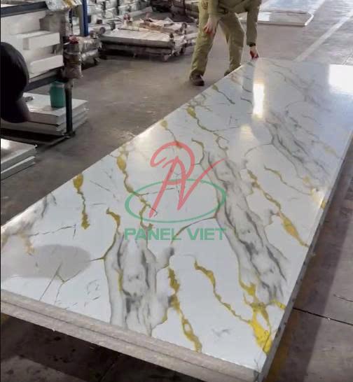 Quy trình mua panel vân đá ánh kim tại công ty