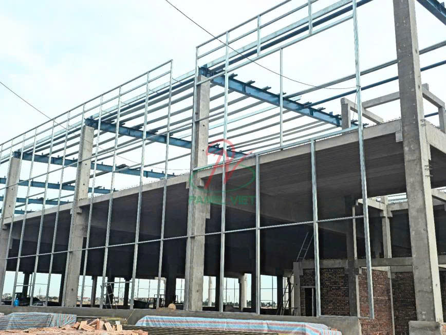 Panel xây nhà xưởng nhanh
