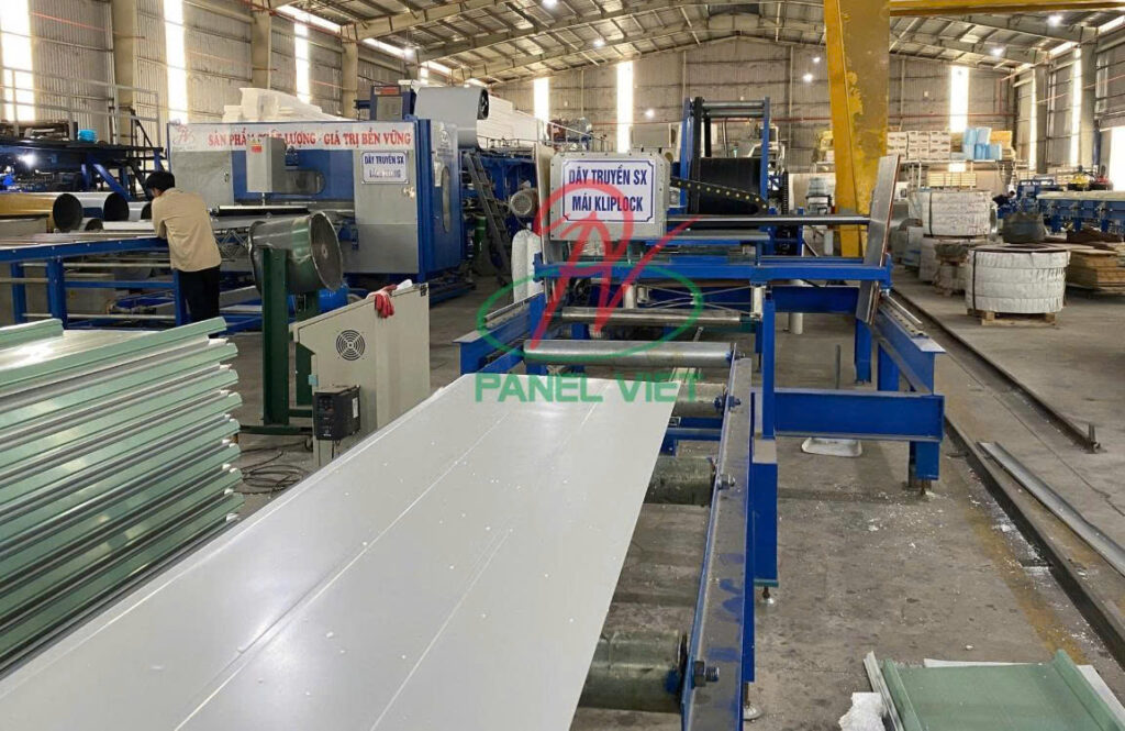 bảng giá mới nhất mái tôn kliplock