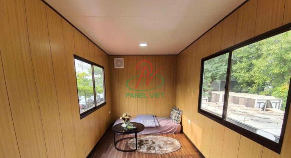 Homestay Nghỉ Dưỡng Bằng Panel Vân Gỗ Mô Hình Tropical