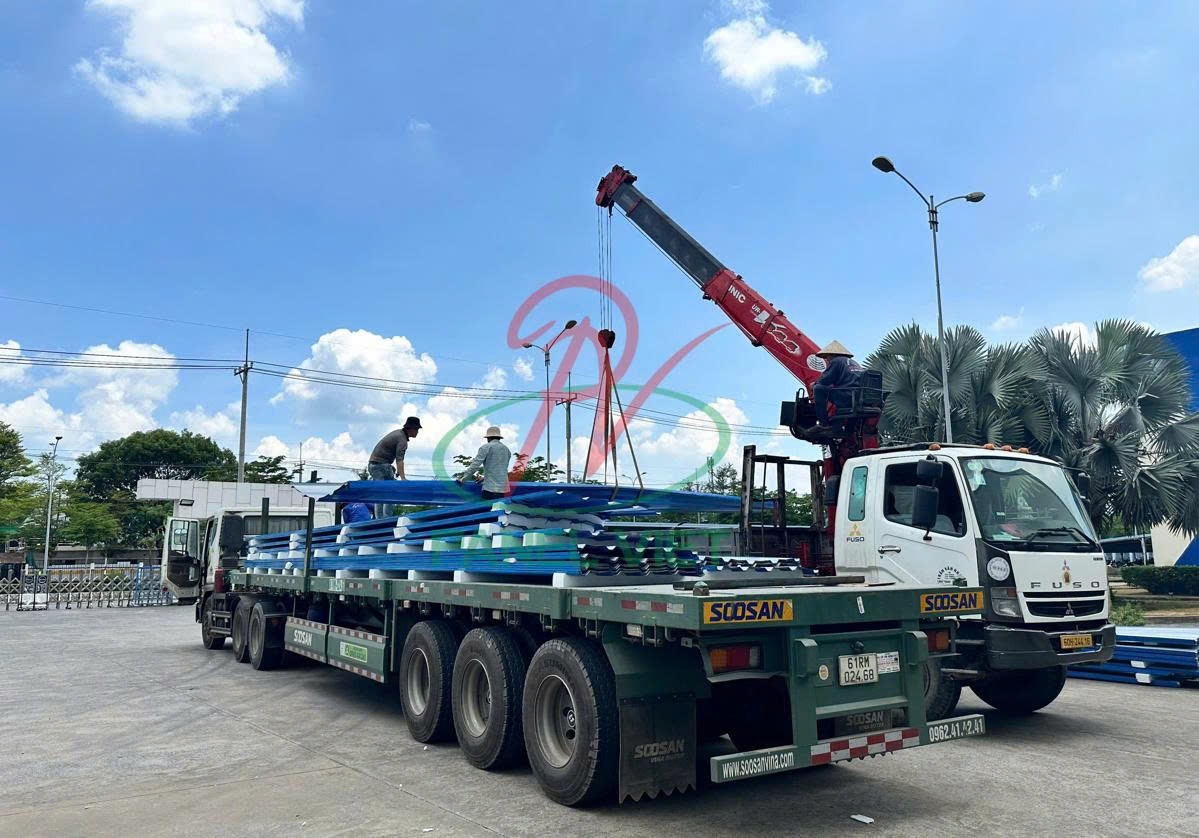 công trình cải tạo mái nhà xưởng