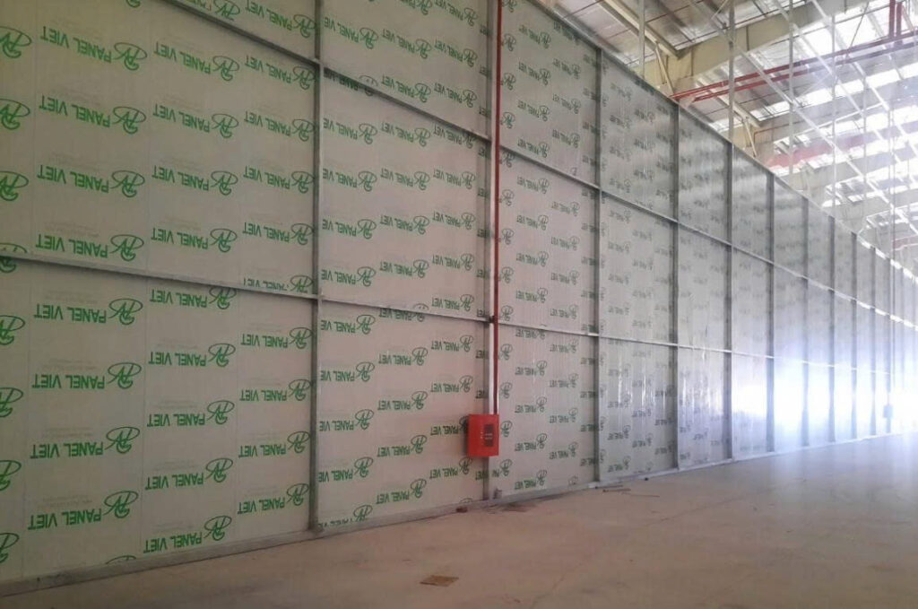 panel làm vách chống nóng cho nhà trọ